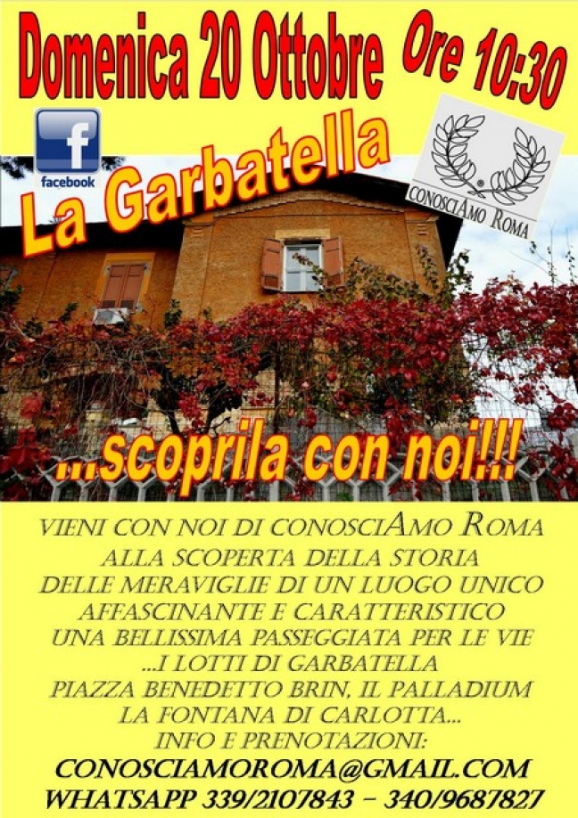 La Garbatella. Scoprila con noi...