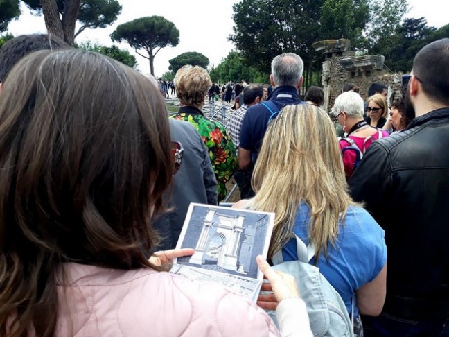 &quot; Porta romana ad Ostia antica &quot;